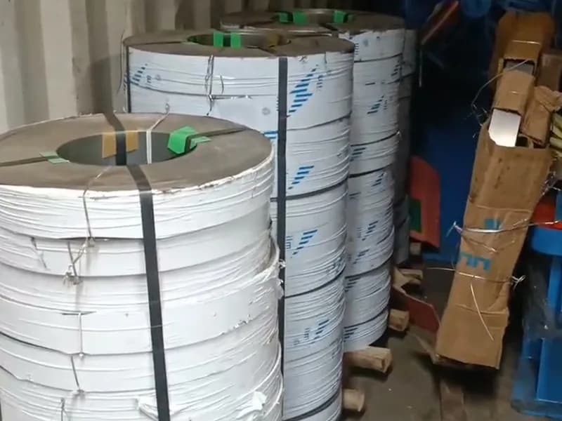 Konteynere çelik rulo